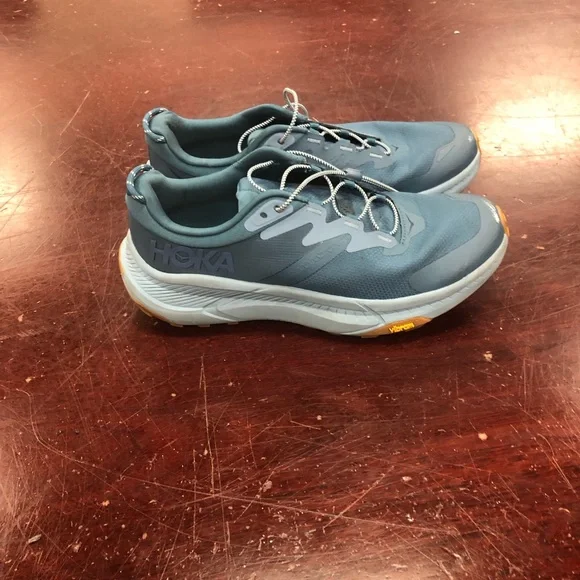 Hoka Transport Blue Sneakers with Gray Details - Picture 2 of 10
